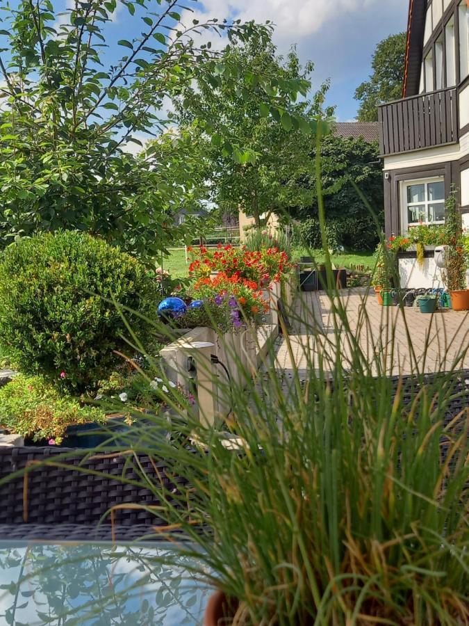 Landidylle Mit Garten, Whirlpool Und Klima Reken Exterior photo