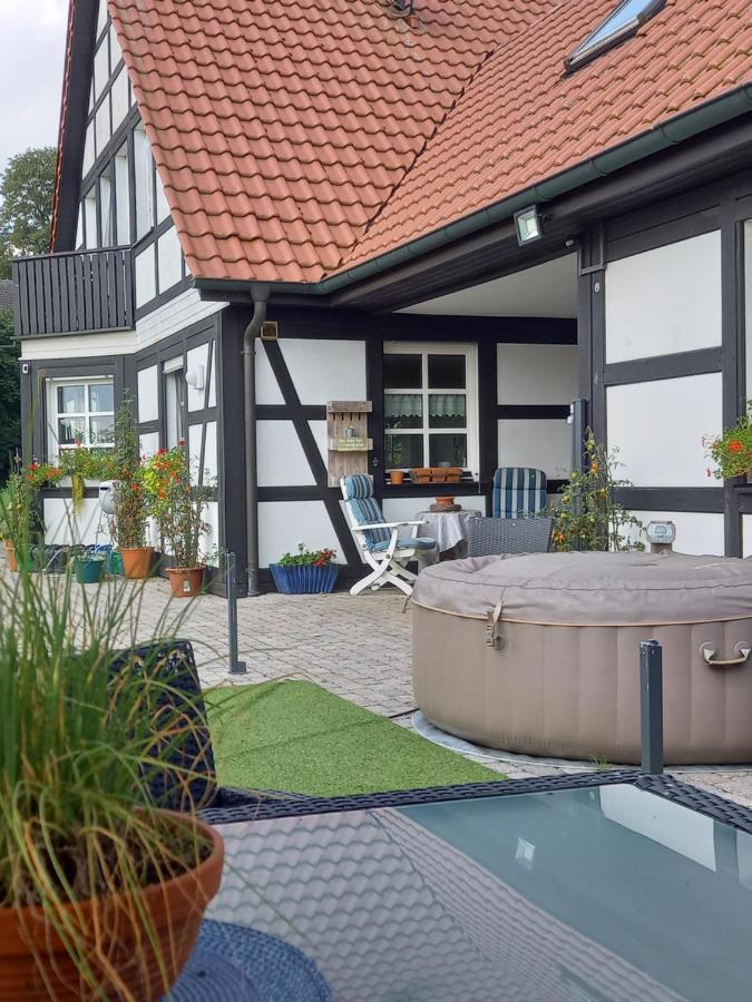 Landidylle Mit Garten, Whirlpool Und Klima Reken Exterior photo